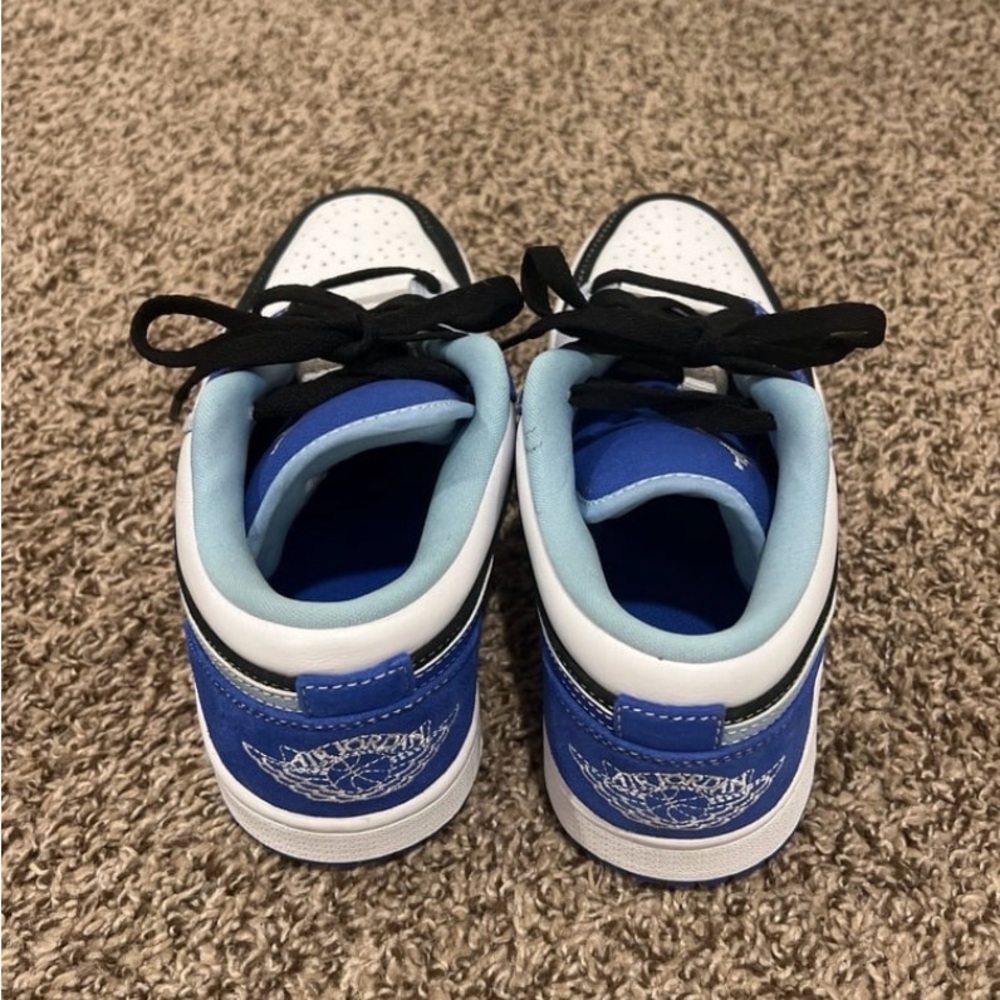 Nike Mens Royal Blue and White Sneakers